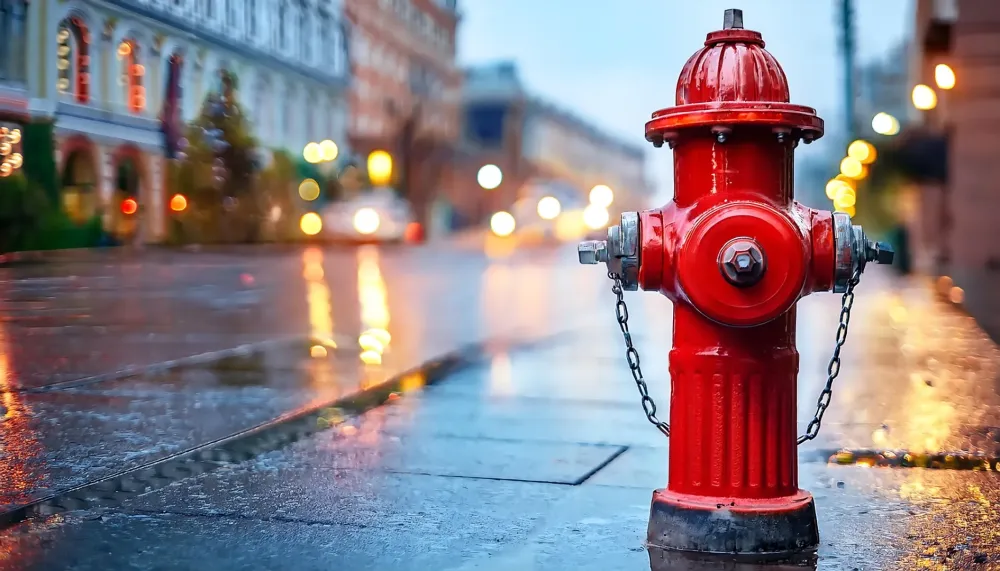 Poteau incendie à Noiseau